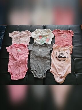 Baby Girl 9 Month Bodysuits Euc